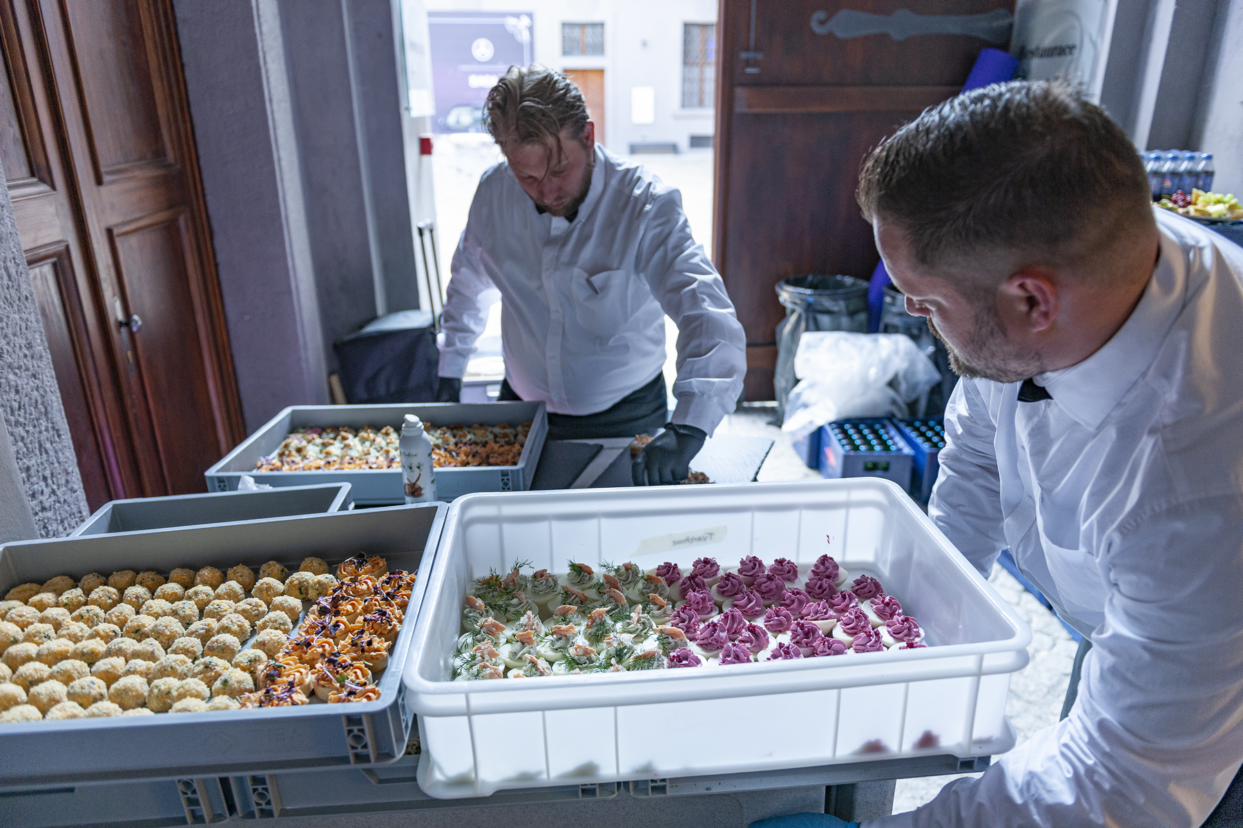 Náš první pražský catering: Galavečer v Clam-Gallasově paláci