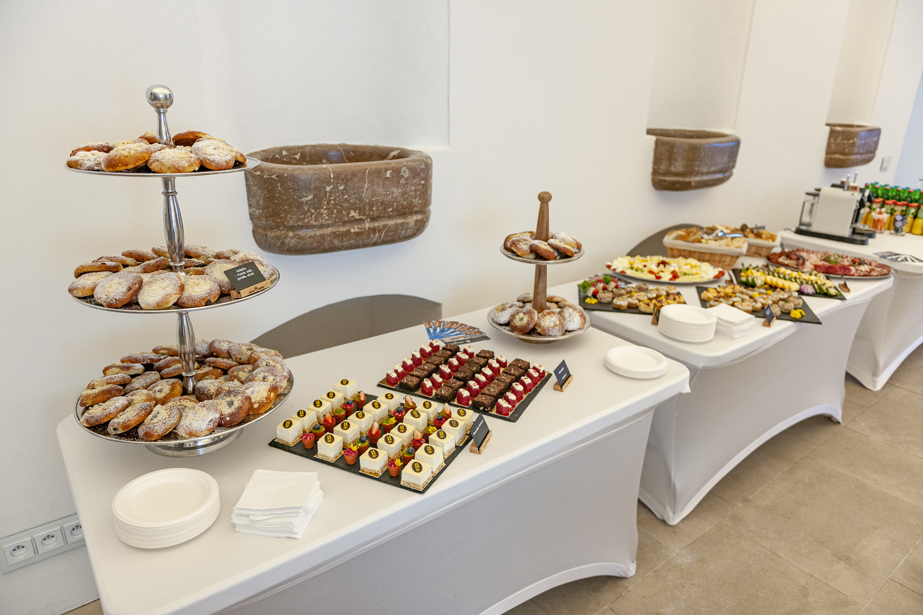 Náš první pražský catering: Galavečer v Clam-Gallasově paláci